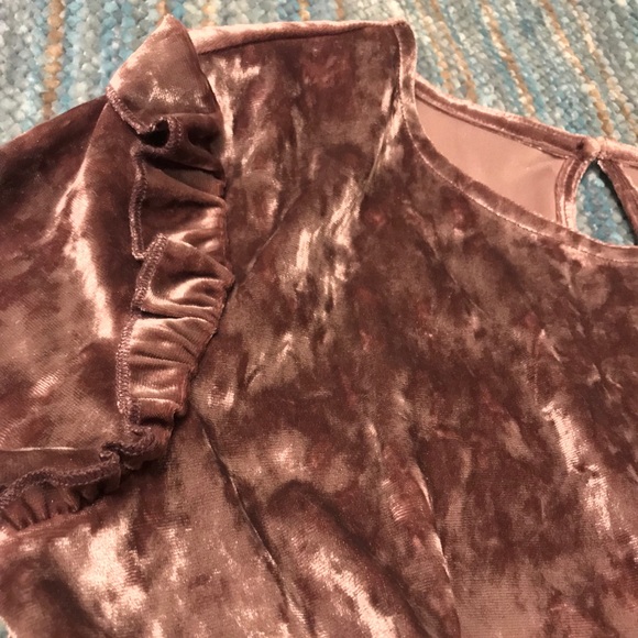 HP!🎉 Mossimo Supply Company Purple Velvet Dress - Picture 3 of 5